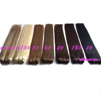 Wholesale ELIBESS HAIR Brazilian Human Remy Hair Extensions Straight Wave B mix length inch brazillian hair weft