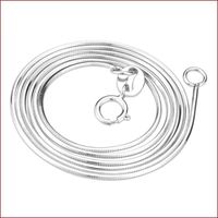 Wholesale 925 silver items jewelry pendants link cm round snake shaped chain vintage charms new arrival