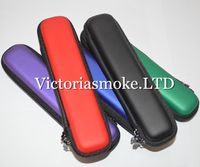 Wholesale 50pcs Long Mini Zipper Case Ego Case Leather Case E Cigarette E Cig Zipper Leather Bag For Ego Evod Ce4 Protank Ego Start Kit Ecigs