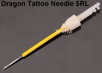 Wholesale prong Round buckle needles fit on Dragon Tattoo machine for permanent Makeup