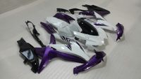 Wholesale White purple Fairings set for SUZUKI GSXR600 Bodywork GSXR GSXR750 K8 Injection mold Fairing kit gifts SE55