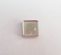 Wholesale 8mm Inner mm Outside Square Silver Blank DIY Floating Charms for Memory Lockets Photo Charms for Making Jewelry