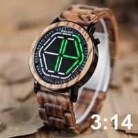 Wholesale BOBO BIRD Digital Watch Men Fashionable Analog High Quality Vintage Male Clocks as Best Gifts to Friends