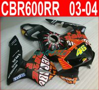 Wholesale Clean Repsol black bodywork for Honda fairings CBR600RR CBR RR fairing kit CBR RR VOAH