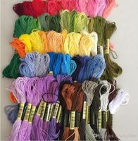 50 matasse arcobaleno colore filo da ricamo a punto croce filo da ricamo filo interdentale con 15 pezzi Floss Bobbins 50 matasse arcobaleno colore filo da ricamo a punto croce filo da ricamo filo interdentale con 15 pezzi Floss Bobbins
