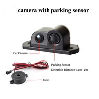 Wholesale 170 Degree in Sound Alarm Car Reverse Backup Video Parking Sensor Radar System Rear View Parking Camera
