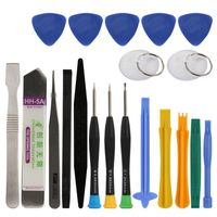 Wholesale 20 in Professional Screwdriver Set Spudger Pry Opening Tool for Samsung Xiaomi Cellphone Tablet Repair Tools Kit