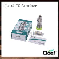 Wholesale Ismoka Eleaf iJust2 TC Atomizer ml With EC TC Head ijust Tank Temprutron Control iJust Mini Atomizer ml Original