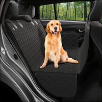 Wholesale Dog Back Seat Cover Protector Waterproof Scratchproof Nonslip Hammock pet Backseat Protection Against Dirt and Fur Durable Pets Seat Covers for Cars SUVs