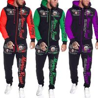 Wholesale Men s Tracksuits ZOGAA Sets Clothes Hoodies And Pants Piece Set Warm Ladies Printed Mens Outfits Matching Suit Man Tracksuit