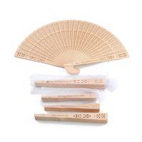 Wholesale Party Favor Personalized Folding Wood Fans Wedding Banquet Bachelor Party Baby Bath Gifts For Guests Bar Mitzvah Decorate