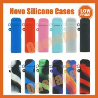 Wholesale Novo Silicone Cases Silicon Skin Cover Rubber Sleeve Protective Covers For SMOK Novo Vape Pen Pod Cartridge Kit Battery Mod