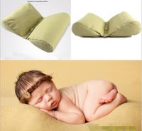 Wholesale Baby Infant Taking Picture Instrument Butterfly Pillows Solid Color PU Months Anniversary Took Photo