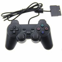 Wholesale PS2 Wired Controller Gamepad Manette For Playstation Dualshock Joystick Controle Mando Game Controller Console