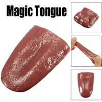 Wholesale Halloween Toys Kids Funny Prank Gadgets Games Gifts For Men Tongue Fake Tounge Of Adults Women Toy Stress Reliever Party RRD11224