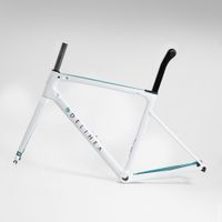 Wholesale DELIHEA REST PEARL WHITE Carbon Disc Frame BSA Climbing Road Frame Rim Disc Available DPD available Road Bike Frame