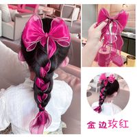Wholesale Children s bow hair accessories cute girl crochet headband