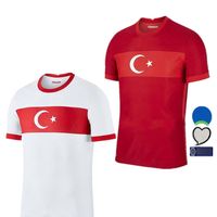 Wholesale 2021 Turkey euro cup Soccer Jerseys National Team CELIK DEMIRAL OZAN KABAK CALHANOGLU YAZICI Home Red Away White Football Shirt thailand