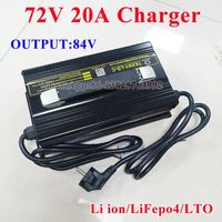 Wholesale 84V A lithium ion battery smart charger for S v Electirc vehicle Forklift electric bike motorcycle scooter battery pack