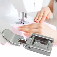 Wholesale Sewing Machine Press Foot Stainless Steel Zipper Snap On Type Presser Sewing Machine Accessory T1