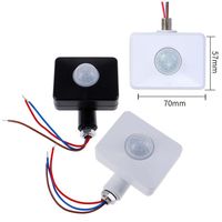 Wholesale Smart Home Control Motion Sensor Automatic Infrared PIR Switch Detector DC Volt Lamp Light Outdoor Timer AC V V