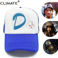 Wholesale Ball Caps CLIMATE The Game Girl Clementine Clem s Adjustable Women Zombie Killer Summer Cool Trucker Baseball Hats