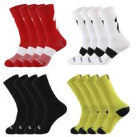 Wholesale 4 pairs basketball women cycling mens soccer running thigh high compression socks
