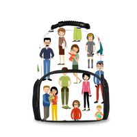 Wholesale Backpack Large Capacity Father s Day Gift Inch For Man Pattern With Different Words To The Fathers On Vector Image Sumka