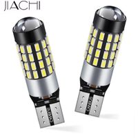 Wholesale Emergency Lights JIACHI x LED T10 CANBUS No Error With Projector Lens W5W SMD Automobile Interior Accessories Clearance Lamp W
