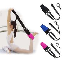 Wholesale Gym Elastic Resistance Bands Ballet Soft Opening Belt A Word Of Horse drawn Ribs Stretching Dance Acrobatics Fitness Belts