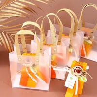 bags giveaways 2022 - Gift Wrap Transparent Bag Exquisite Candy Box Baby Shower Birthday Giveaways Wedding Favors & Gifts For Guests Party Decoration
