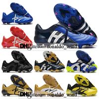 Wholesale GIFT BAG Mens High Tops Football Boots Predator PULSE Mutator Mania FG Cleats Beckham Precision Accelerator ABSOLUTE Outdoor Limited Edition Soccer Shoes