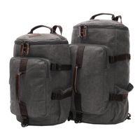 Wholesale Backpack Military Men s Vintage Canvas School Bag Travel Bags Large Capacity Laptop