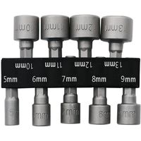 Wholesale Professional Hand Tool Sets pc mm Hexagon Nut Driver Drill Bit Socket Screwdriver Wrench Set Adapter For Electric Handle