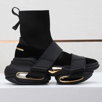 Wholesale Paris designer Sports shoes evening wear with increased non slip soles women men winter black socks sneakers Years and Seasons classic series