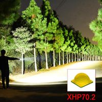 Wholesale Flashlights Torches Hunting XHP70 lumen Most Powerful Led Usb Tactical Torch Rechargeable Head Lamp Xhp70 Xhp50 Or