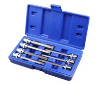 Wholesale Professional Hand Tool Sets Pressure Batch Sleeve Set quot Drive Extra Long Reach Allen Metric For Torque Wrench Hex Key Screwdriver B