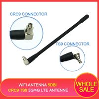Wholesale wifi antenna G G antena TS9 Wireless Router Antennas CRC9 for Huawei E5573 E8372 E3372 PCI Card USB Wireless Routers