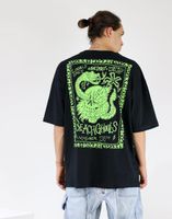Wholesale Design Oversized Neon Dragon Men s T Shirt
