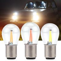 Wholesale Bulbs COB LED Filament W Turn Signal Tail Light Parking Reversing White Red Yellow Warm Ice Blue Bulb