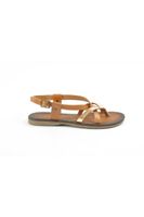 Wholesale Sandals Women s Brown Season Genuine Leather Thong Tan Color