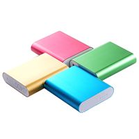 Wholesale 10400mAh DIY Power Bank Battery Box Case Kit Universal USB External Backup Batterys Charger Powerbank For All Cell Phones