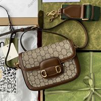 Wholesale Luxury Designer Bags Women Fashion Retro Brand Crossbody Famous Shoulder Messenger Bag Removable Leather Straps