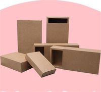 Wholesale 14 Cm Black Beige Drawer Packing Box Gift Bow Tie Packaging Kraft Paper Carft Cardboard Boxes V2