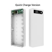 Wholesale Quick Charger Version V Dual USB Power Bank Case Mobile Phone Charge QC DIY Shell battery Holder Charging Box