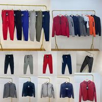 Wholesale Tech Fleece Mens Sport jacket Hoodies Jackets Space Cotton Sportswear Trousers Womens Tracksuit Man Joggers Running pants coat High Quality Muti Colors