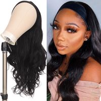 Wholesale Synthetic Wigs Concubine Store Hair Band Wig Cover cm Big Wave Curly Fluffy Long Supple