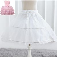 Wholesale Baby Girls Tutu Skirts Flower Petticoat Children Infant Princess Tulle Party Underskirt For Kids Costume