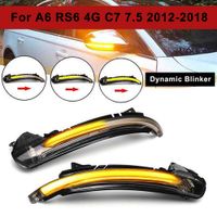Wholesale New LED Dynamic Turn Signal Light For Audi A6 C7 C7 RS6 S6 G Car Side Wing Rearview Mirror Blinker Indicator