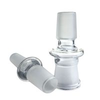 Wholesale 12 Styles Glass Adapter For Hookah Oil Rigs Bong Adaptor Bowls Quartz Banger mm Male to mm Female Bongs Adapters Smoking Water Pipes